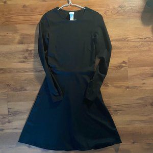 Simple Black Jersey Dress - H&M